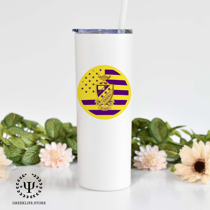 Phi Sigma Pi Stainless Steel Skinny Tumbler 20 OZ