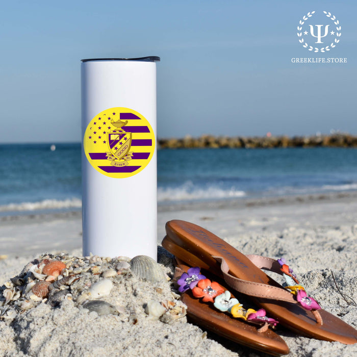 Phi Sigma Pi Stainless Steel Skinny Tumbler 20 OZ