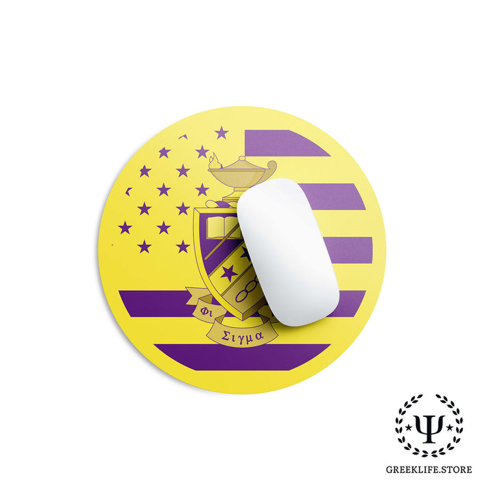 Phi Sigma Pi Mouse Pad Round