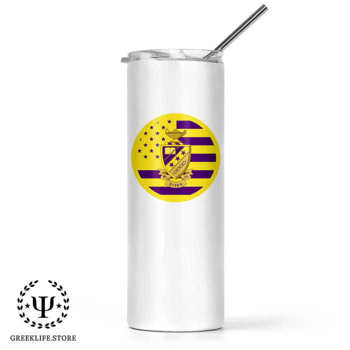 Phi Sigma Pi Stainless Steel Skinny Tumbler 20 OZ