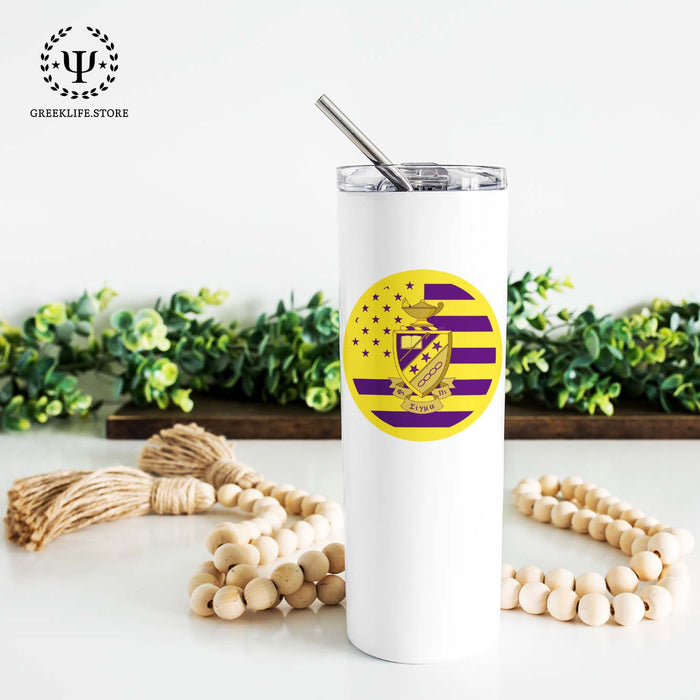 Phi Sigma Pi Stainless Steel Skinny Tumbler 20 OZ