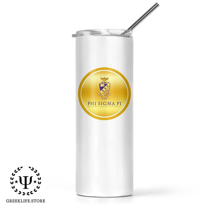 Phi Sigma Pi Stainless Steel Skinny Tumbler 20 OZ