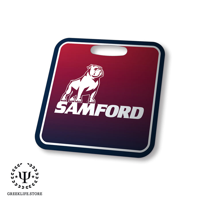 Samford University Luggage Bag Tag (square)