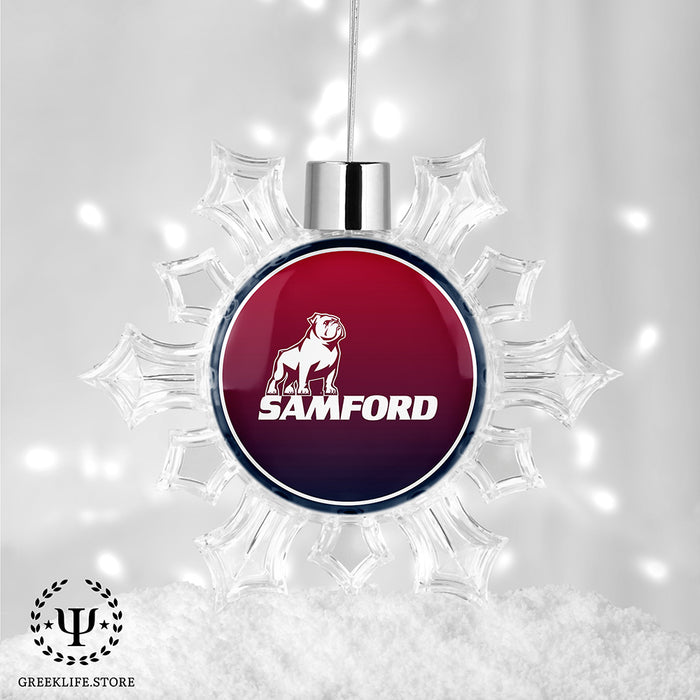 Samford University Christmas Ornament - Snowflake