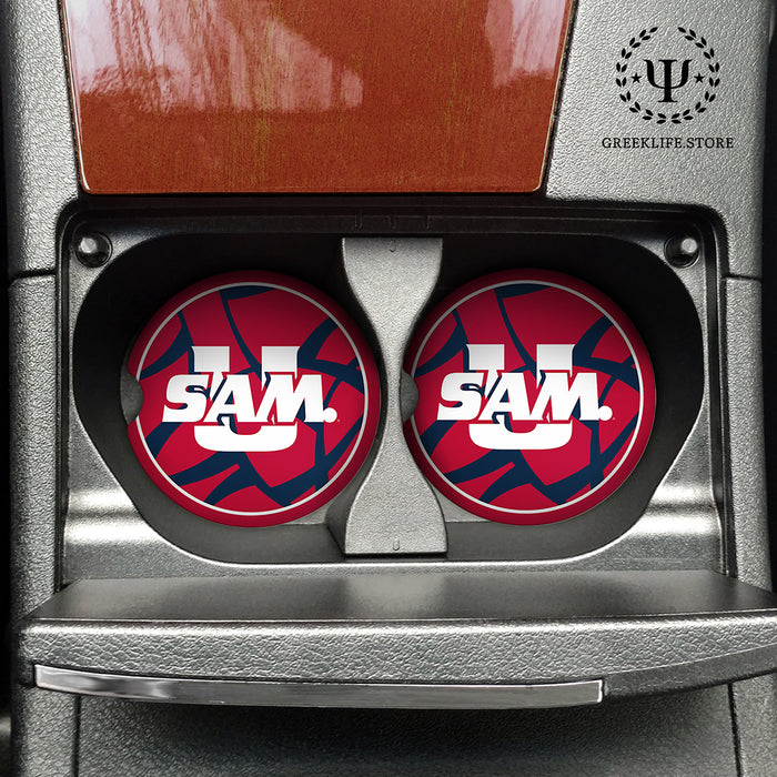 Samford University Car Cup Holder Coaster (Set of 2)