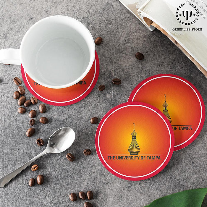 University of Tampa Beverage coaster round (Set of 4)