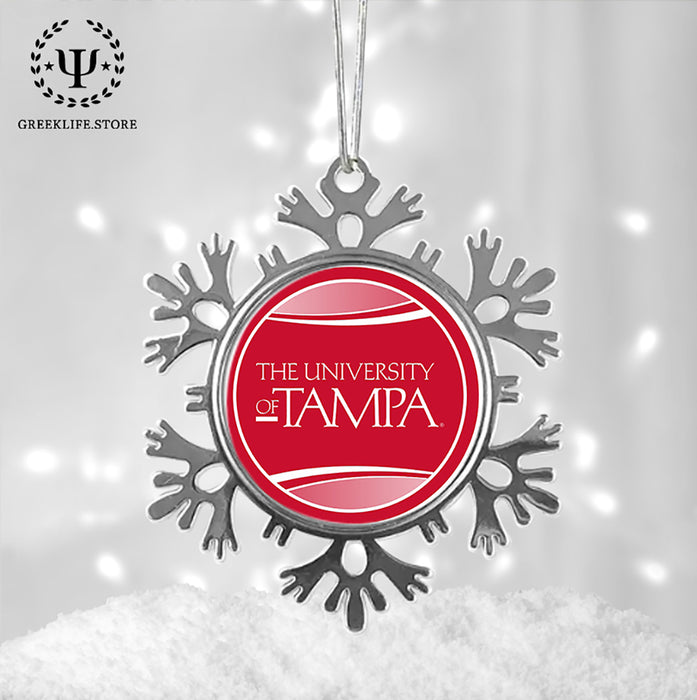 University of Tampa Christmas Ornament - Snowflake Metal