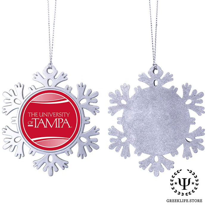 University of Tampa Christmas Ornament - Snowflake Metal