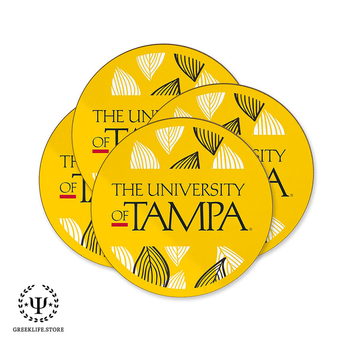 University of Tampa Beverage coaster round (Set of 4)