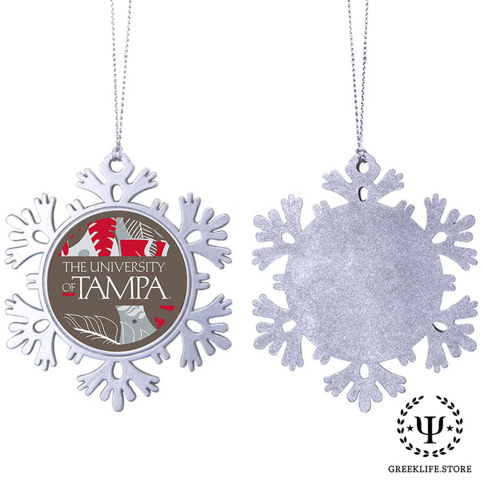 University of Tampa Christmas Ornament - Snowflake Metal