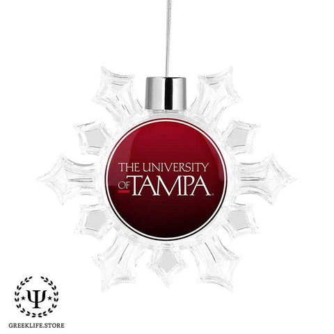 University of Tampa Christmas Ornament - Snowflake