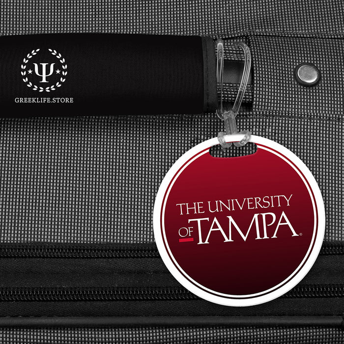 University of Tampa Luggage Bag Tag (round)