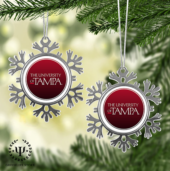 University of Tampa Christmas Ornament - Snowflake Metal