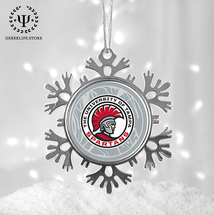 University of Tampa Christmas Ornament - Snowflake Metal