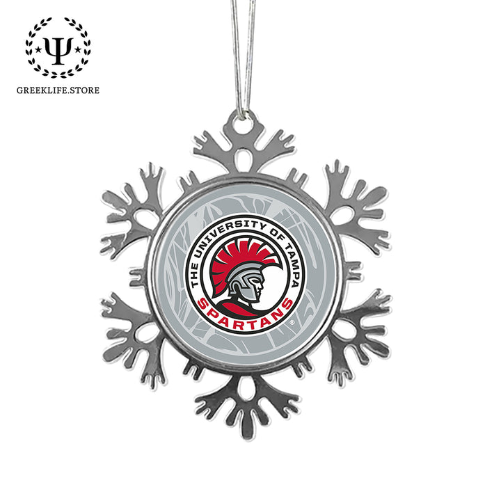 University of Tampa Christmas Ornament - Snowflake Metal