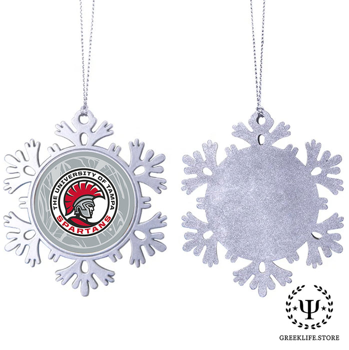 University of Tampa Christmas Ornament - Snowflake Metal