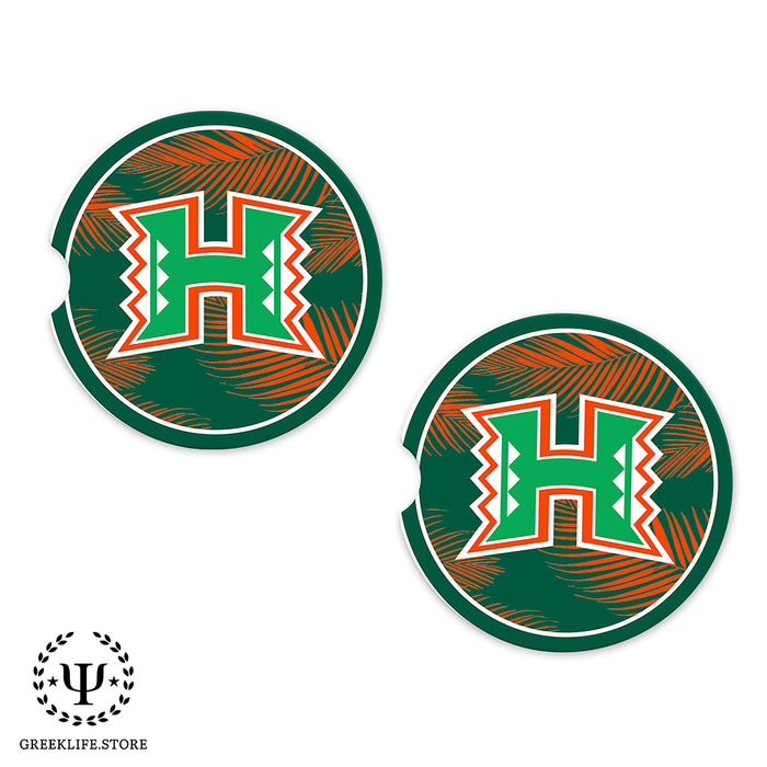 University of Hawaii Car Cup Holder Coaster (Set of 2)