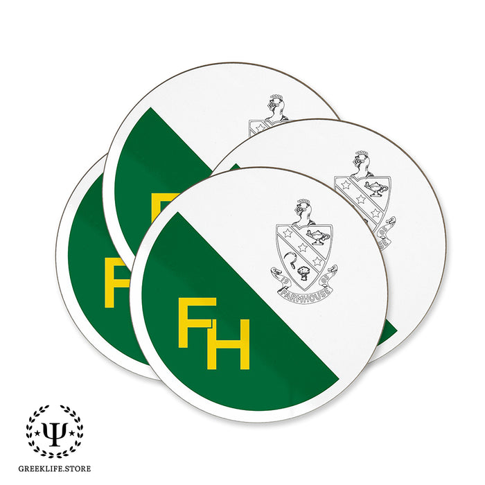 FarmHouse Beverage coaster round (Set of 4)