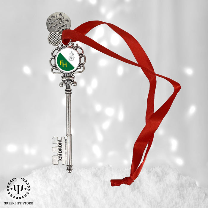 FarmHouse Christmas Ornament Santa Magic Key