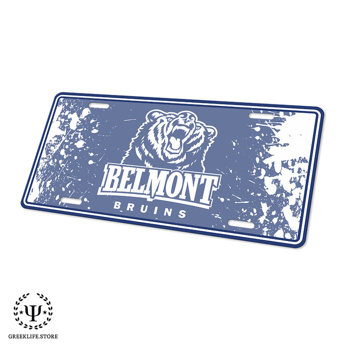 Belmont University Decorative License Plate