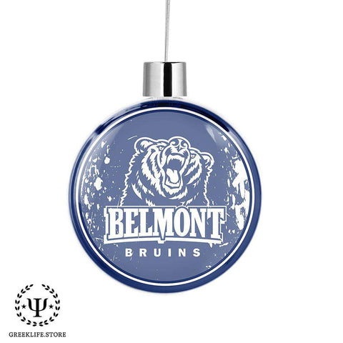 Belmont University Christmas Ornament Flat Round