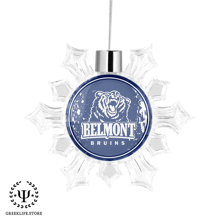 Belmont University Christmas Ornament - Snowflake
