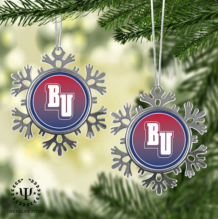 Belmont University Christmas Ornament - Snowflake Metal