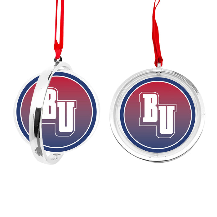 Belmont University Christmas Reversible Flat Round Ornament