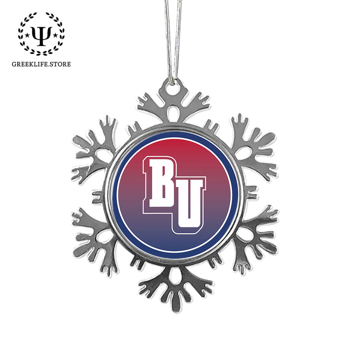 Belmont University Christmas Ornament - Snowflake Metal