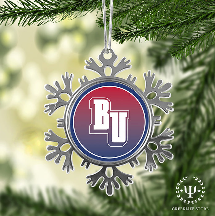 Belmont University Christmas Ornament - Snowflake Metal