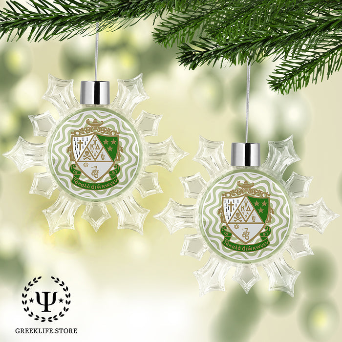 Kappa Delta Christmas Ornament - Snowflake