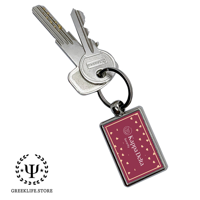 Kappa Delta Keychain Rectangular