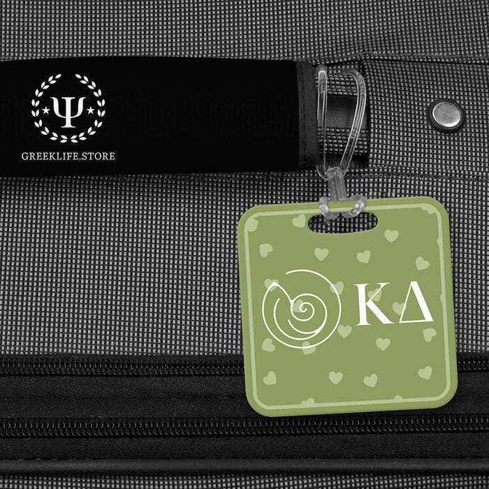Kappa Delta Luggage Bag Tag (square)