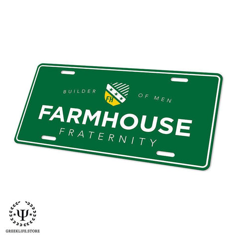 FarmHouse Decorative License Plate
