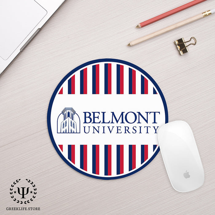 Belmont University Mouse Pad Round