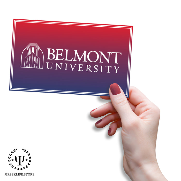 Belmont University Decal Sticker
