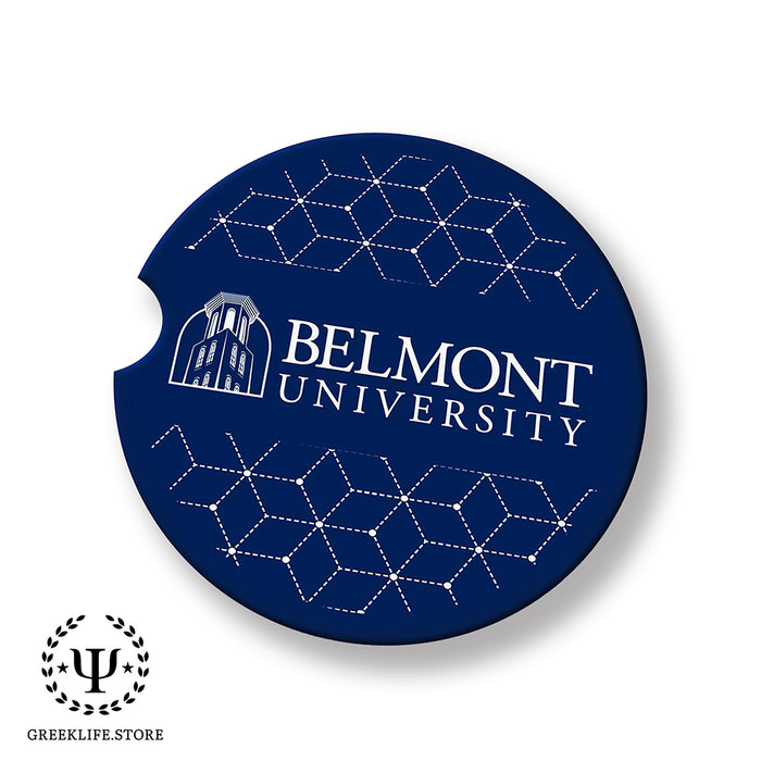 Belmont University Car Cup Holder Coaster (Set of 2)