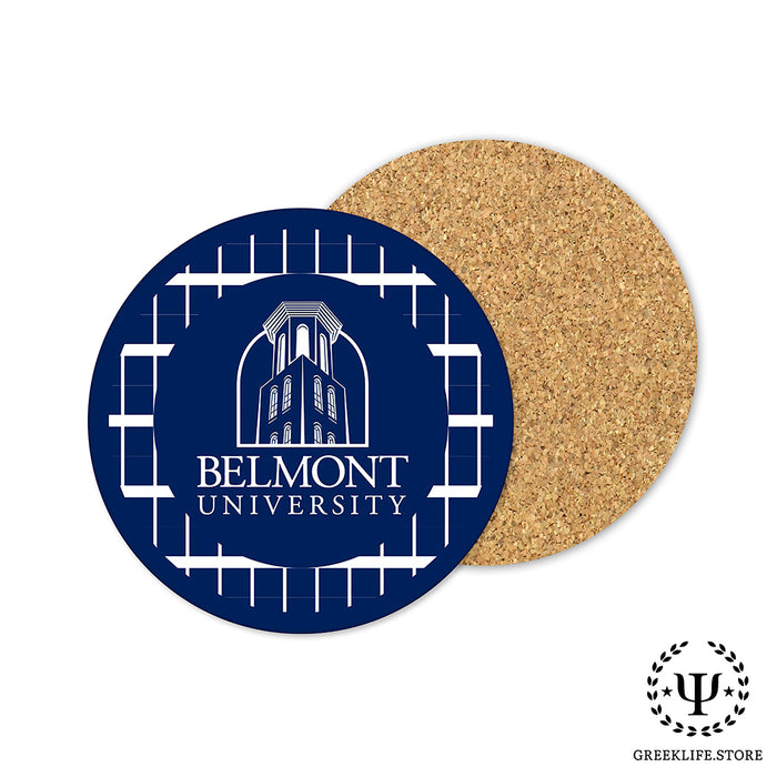Belmont University Beverage coaster round (Set of 4)