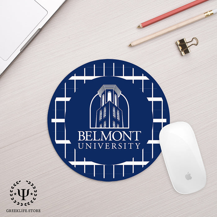 Belmont University Mouse Pad Round