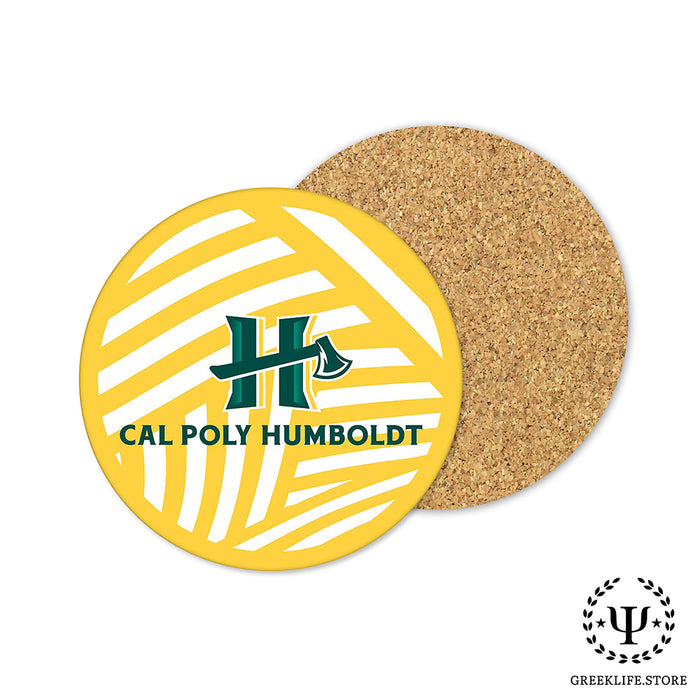 Cal Poly Humboldt Beverage coaster round (Set of 4)