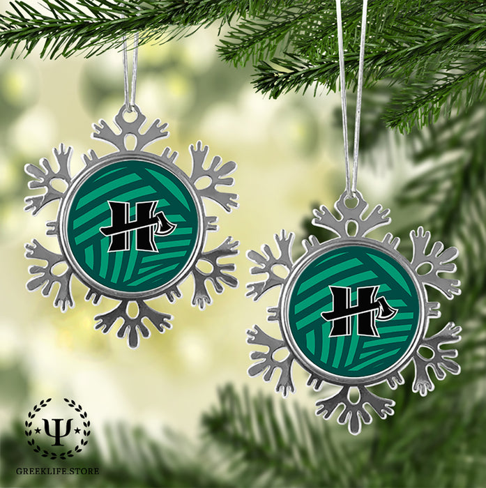 Cal Poly Humboldt Christmas Ornament - Snowflake Metal