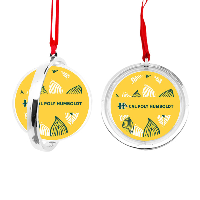 Cal Poly Humboldt Christmas Reversible Flat Round Ornament