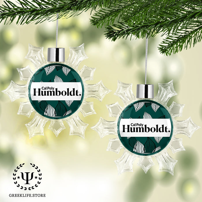 Cal Poly Humboldt Christmas Ornament - Snowflake