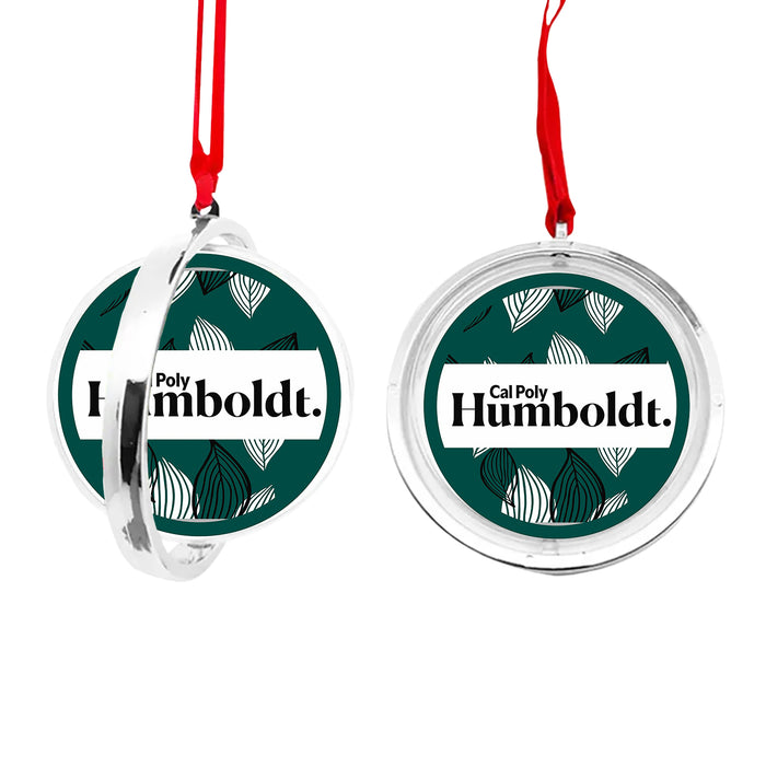 Cal Poly Humboldt Christmas Reversible Flat Round Ornament