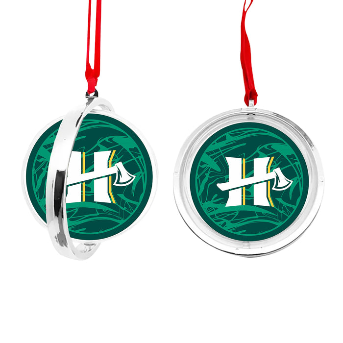 Cal Poly Humboldt Christmas Reversible Flat Round Ornament