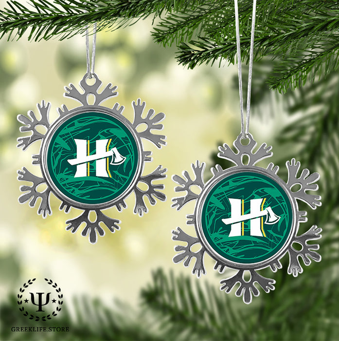 Cal Poly Humboldt Christmas Ornament - Snowflake Metal