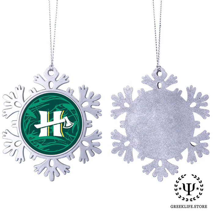 Cal Poly Humboldt Christmas Ornament - Snowflake Metal