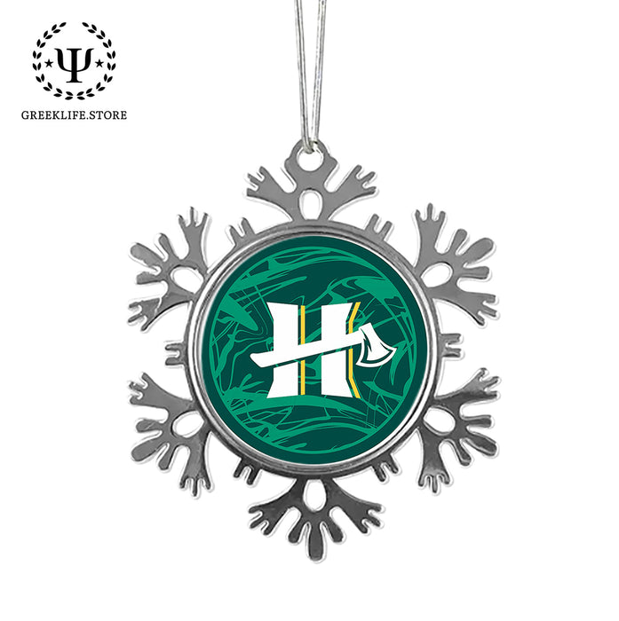 Cal Poly Humboldt Christmas Ornament - Snowflake Metal