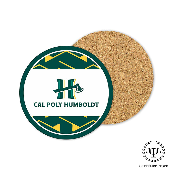 Cal Poly Humboldt Beverage coaster round (Set of 4)