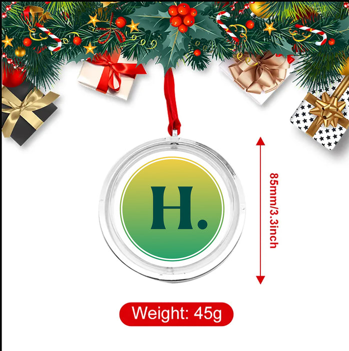 Cal Poly Humboldt Christmas Reversible Flat Round Ornament